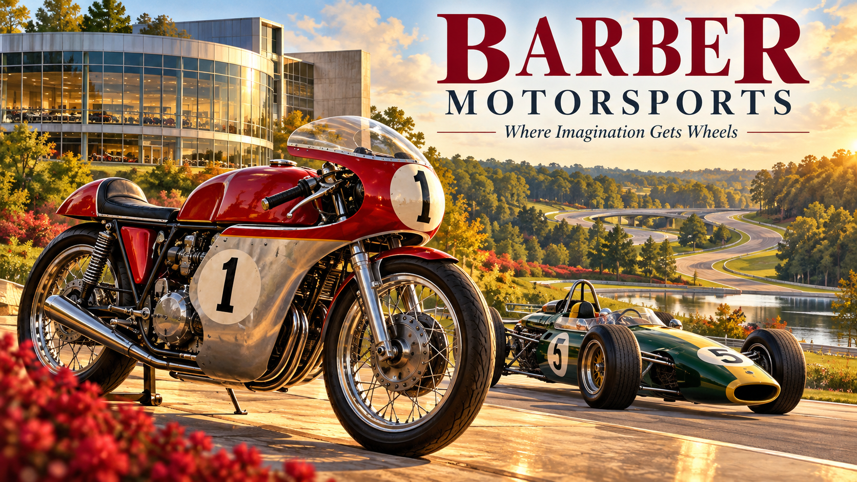 Barber Motorsports — Where Birmingham’s Imagination Gets Wheels