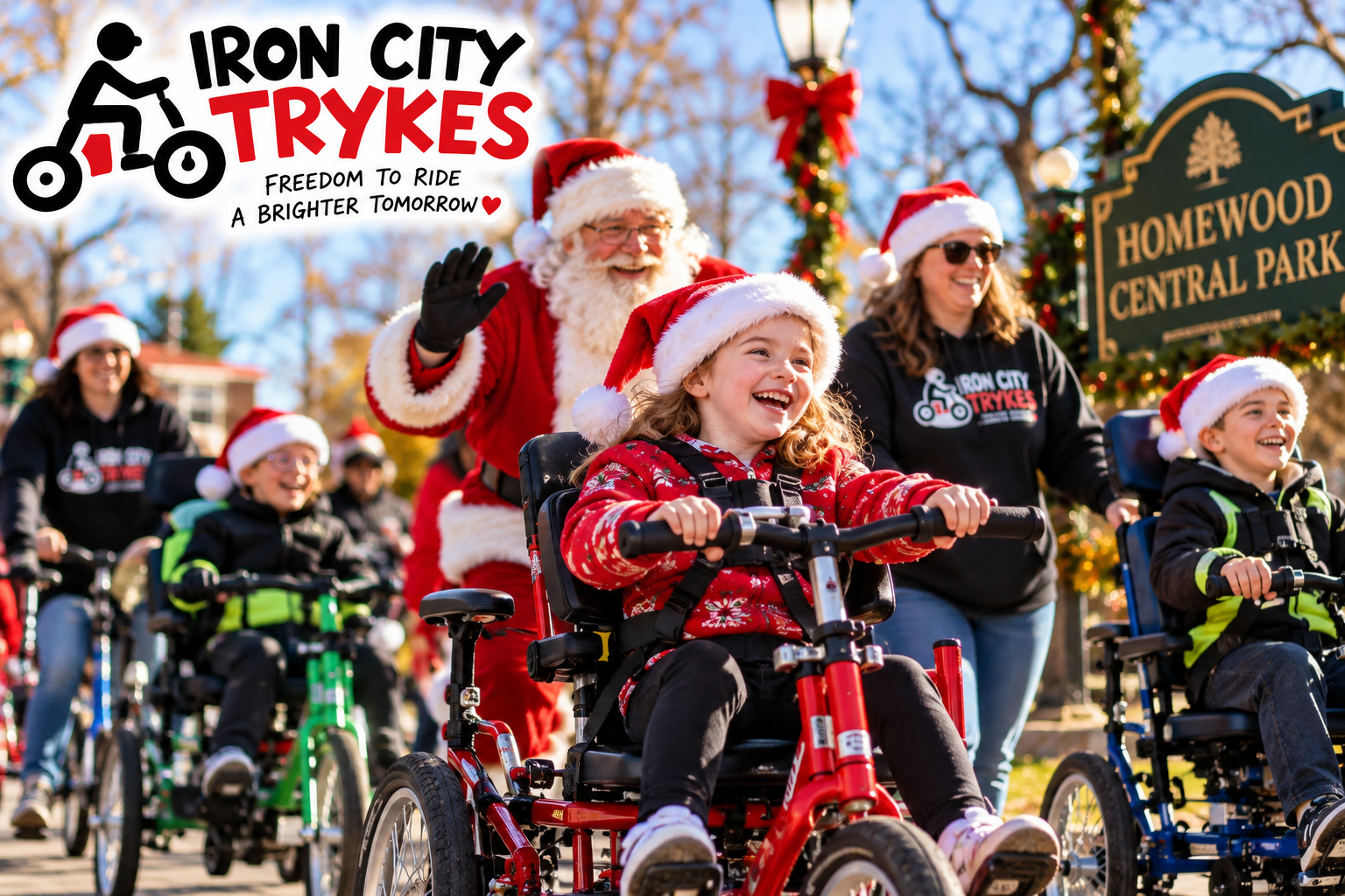 Put On Your Santa Hat: Iron City Trykes’ 2026 Santa Hat Stroll
