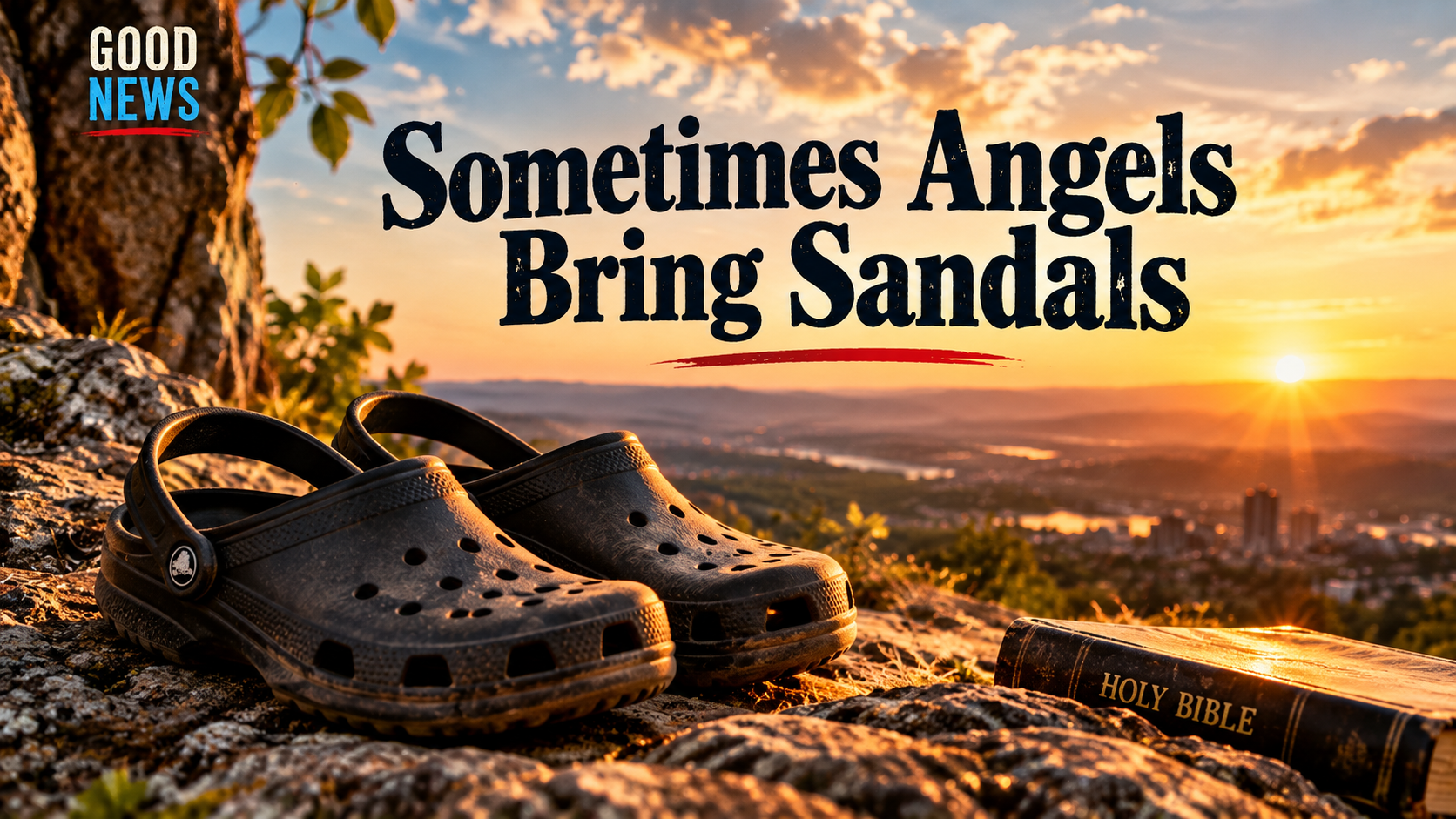 Sometimes Angels Bring Sandals
