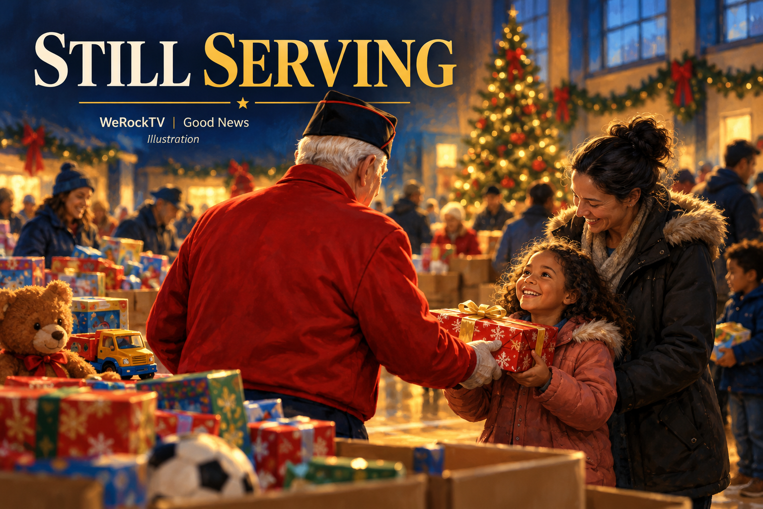 GOOD NEWS | Still Serving: A Marine’s Mission to Bring Children Joy